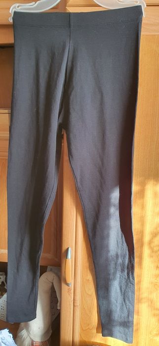 Getry legginsy czarne