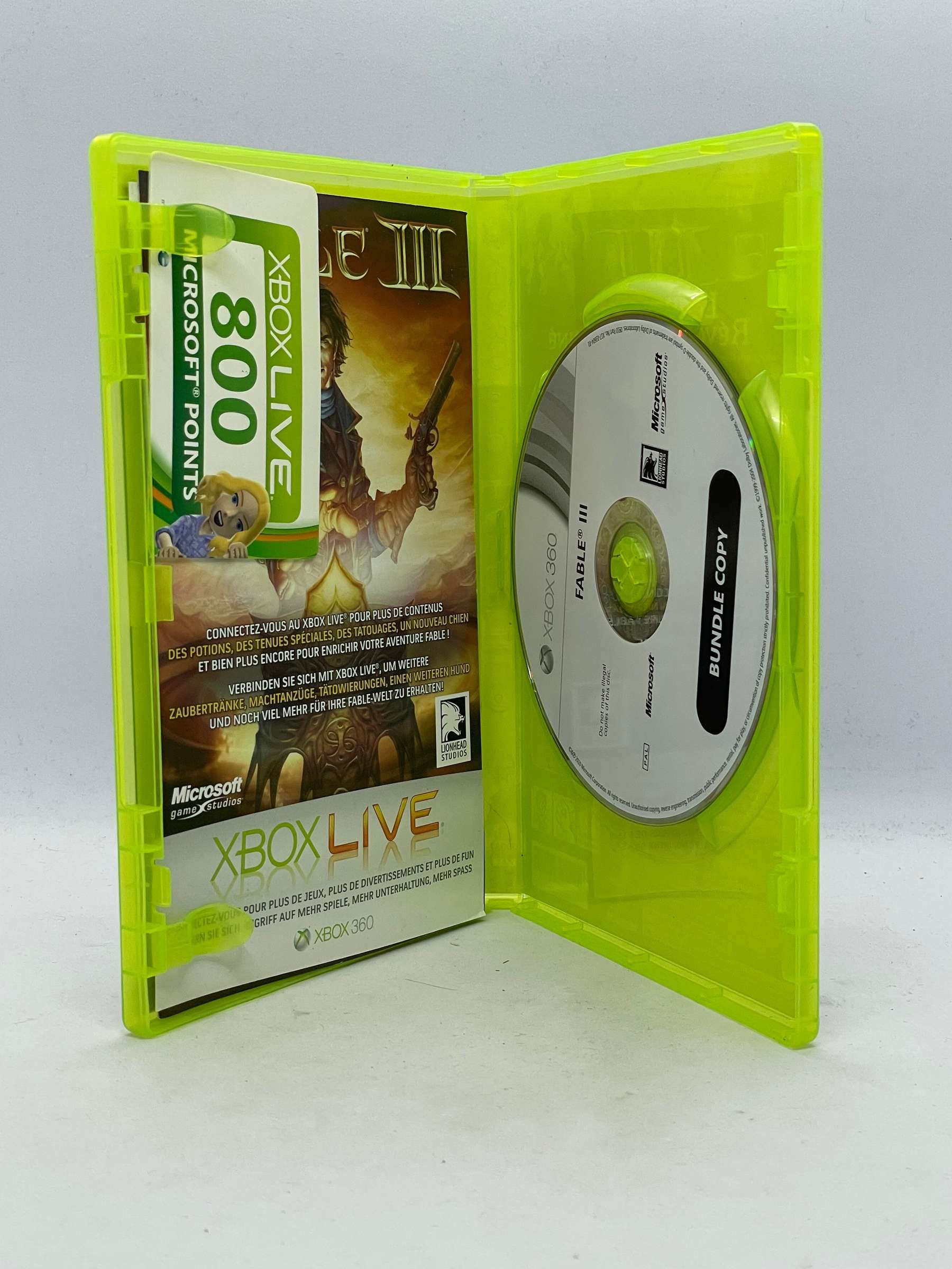 Fable III Xbox 360 (FR) (Promo)