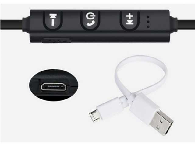 Słuchawki sportowe bezprzewodowe bluetooth douszne