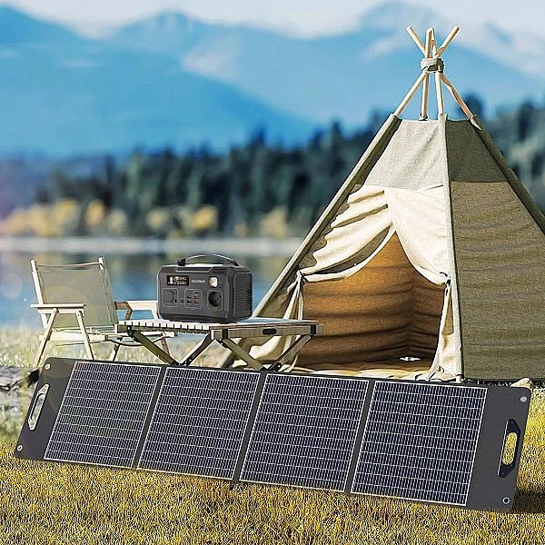 Ładowarka solarna 300w Choetech Sc016 - czarna