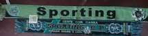 2 cachecois do sporting pequenos