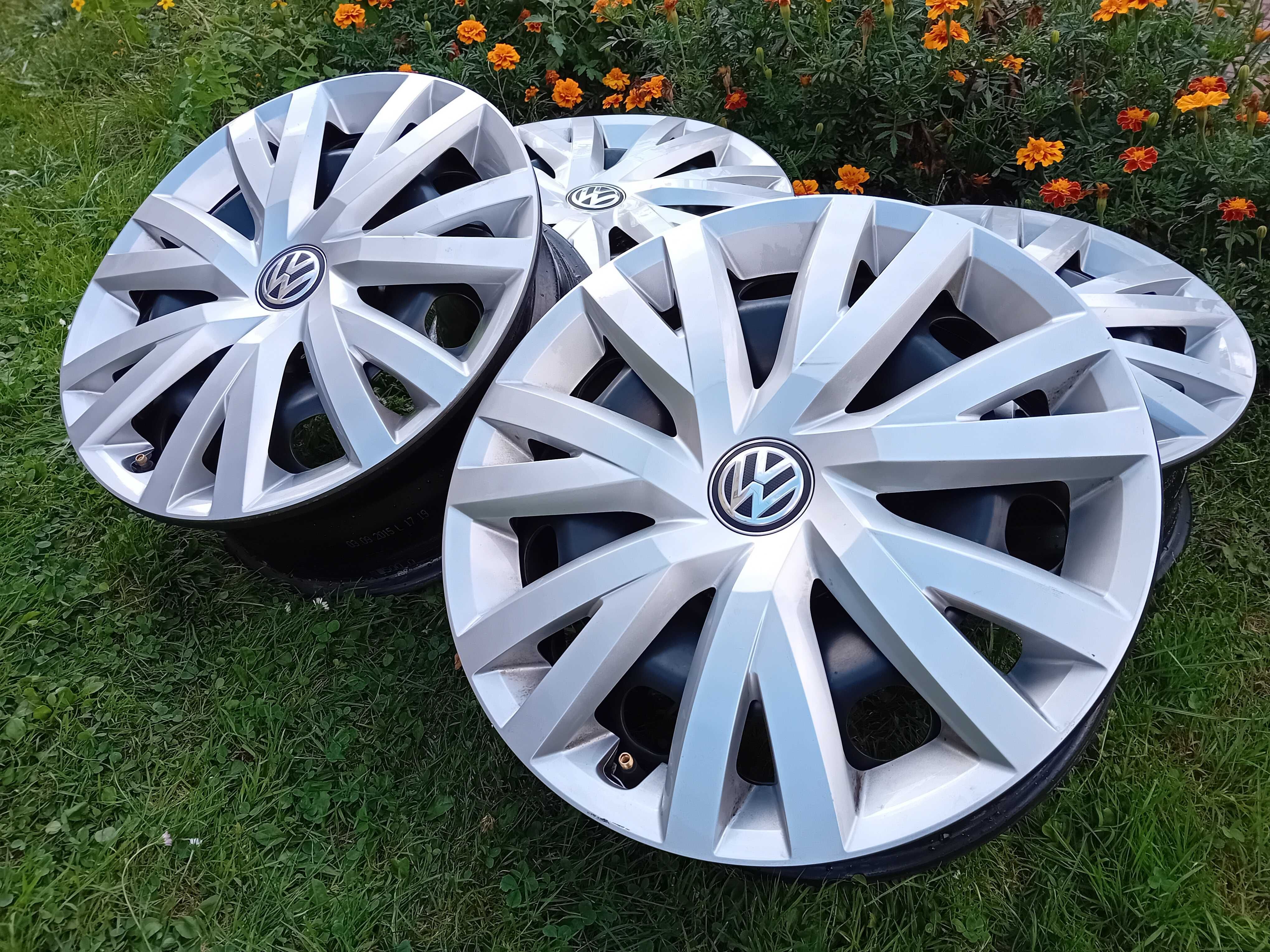 Felgi 16 kołpaki ORYGINALNE VW Caddy Golf Passat Touran Sharan F-VAT