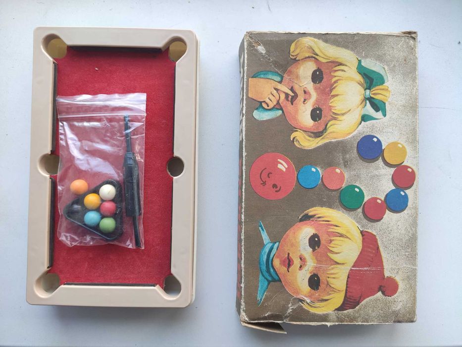Продам Мини Бильярд детский (времён СССР, а не китайский)
