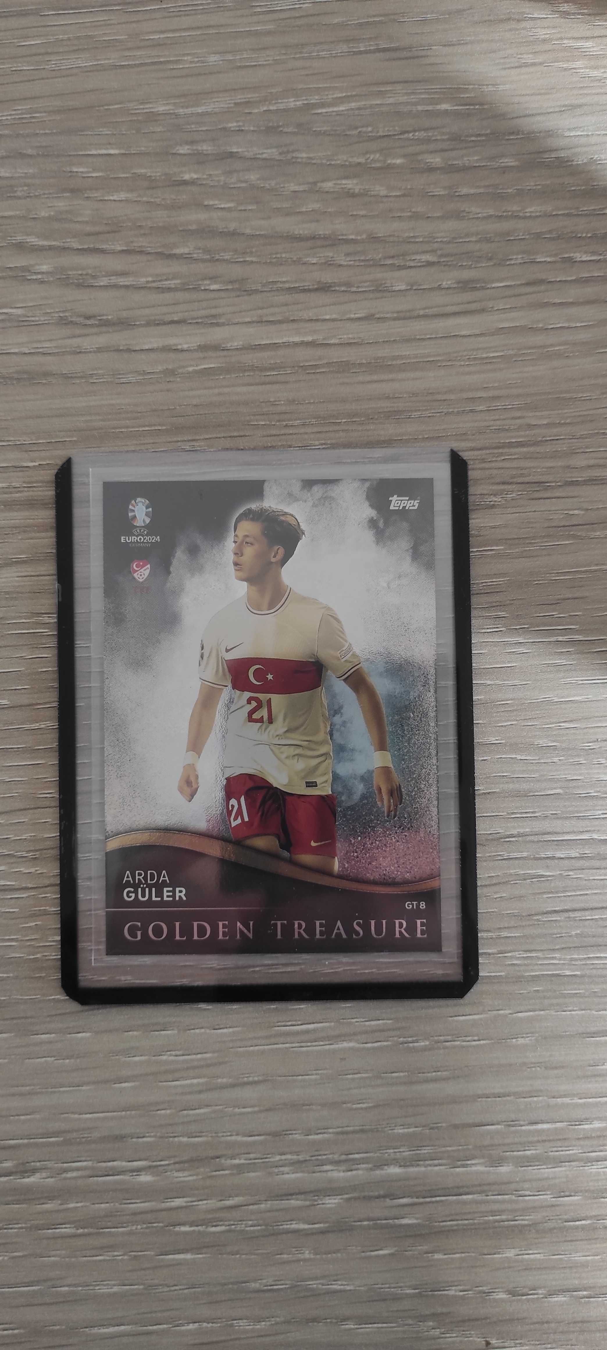 Karty Topps Match Attax Euro 2024 Golden Treasure - 8 sztuk