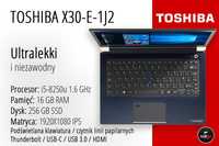 Toshiba X30-E i5-8250u 16 GB 256SSD NVMe FHD IPS 400 nit, 1kg wagi