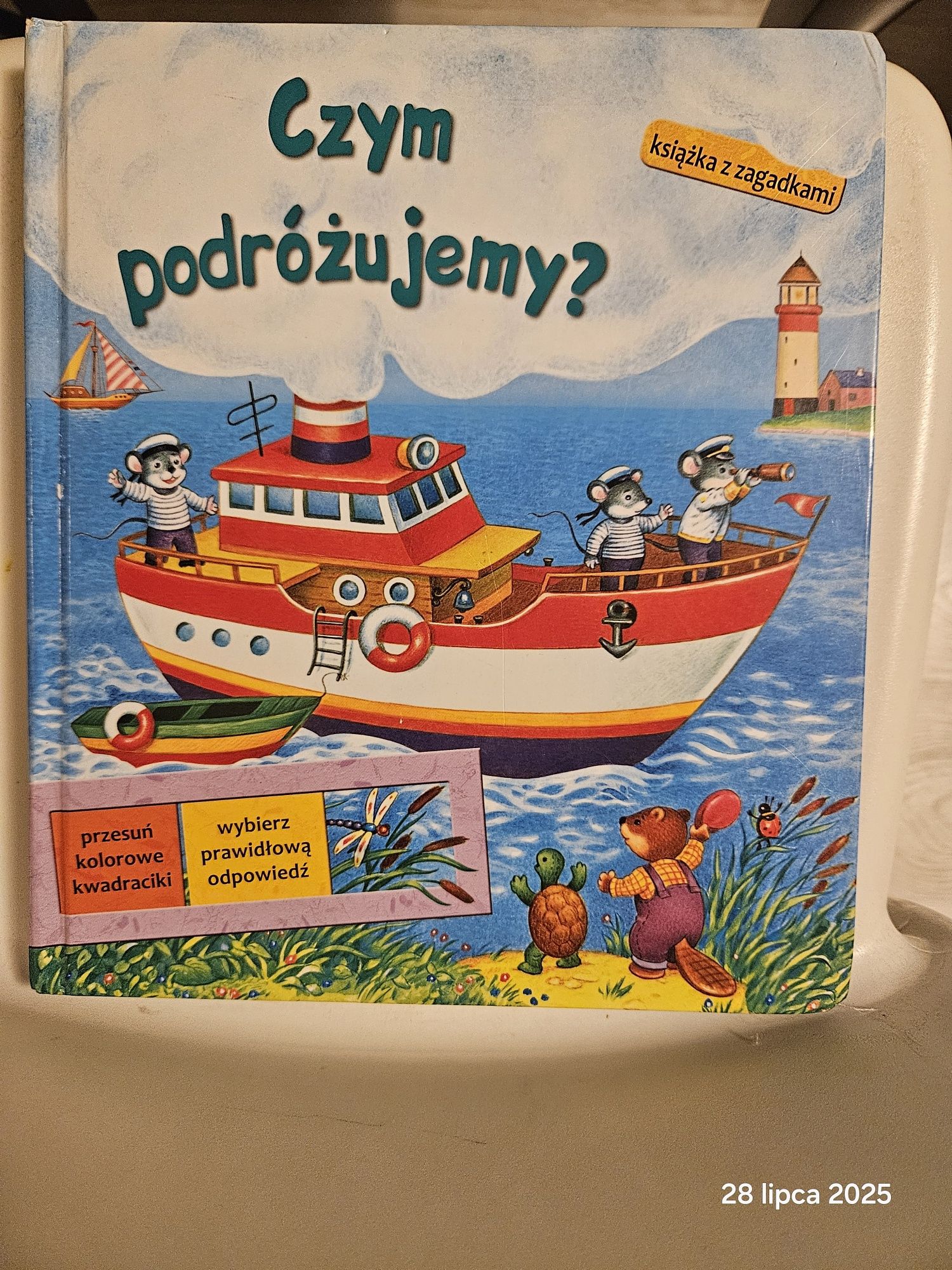 Książeczka "Czym podróżujemy?"