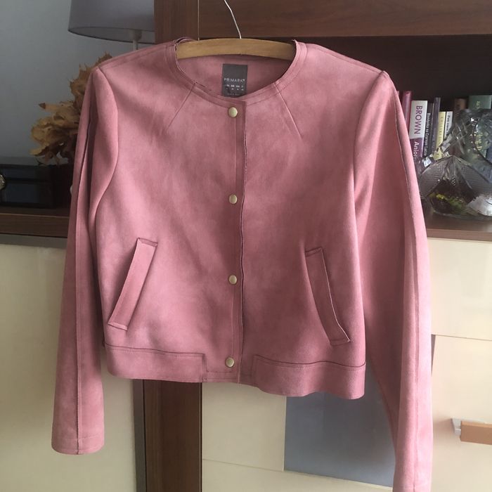 Żakiet kurteczka damska zamszowa