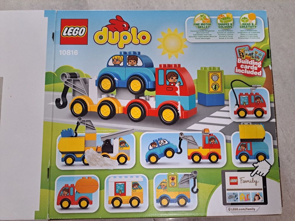 Lego Duplo - Moje pierwsze pojazdy 10816