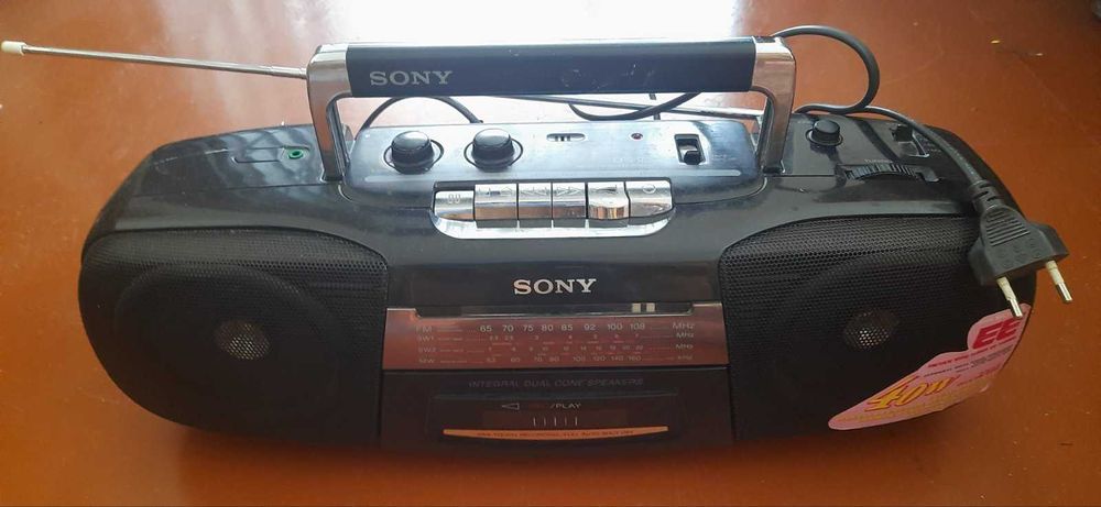 Магнітофон SONY CFS-B5S та 2х касетний Panasonic XBS RX-CT870