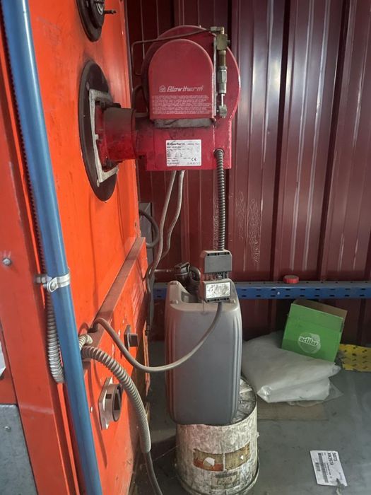 Caldeira para estufa a gasóleo