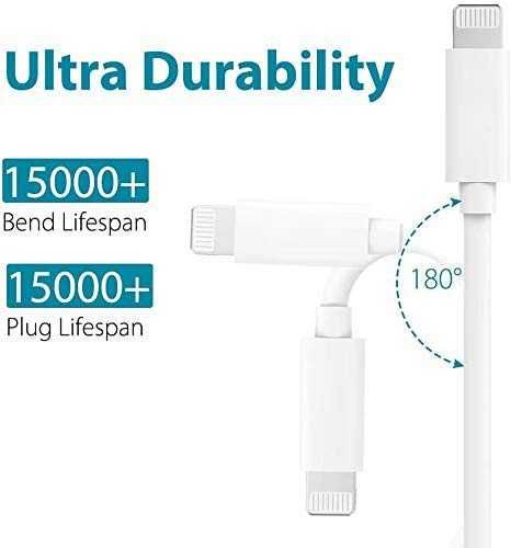Zestaw kabli USB typ C - Apple Lightning Spigen 3Pack 2 m