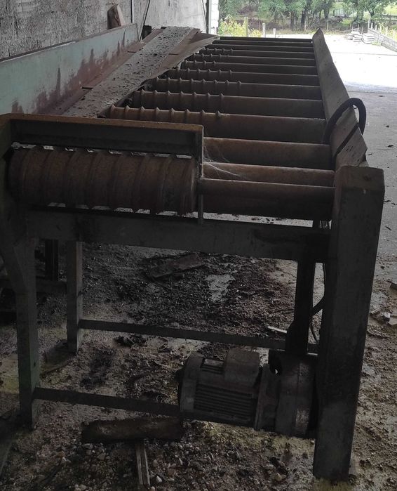 Tapete de Rolos para Serração de Madeiras