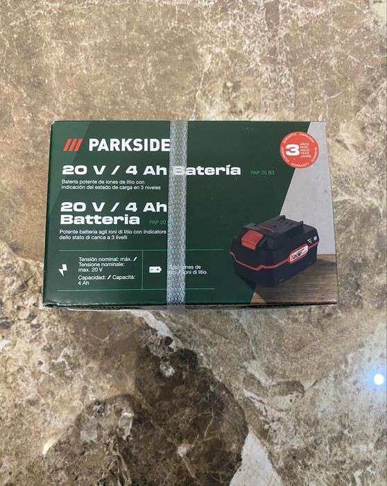 07/2025р. Акумулятор Parkside 4 а PAP 20 B3