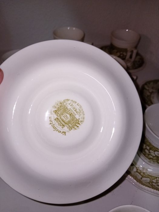 Conjunto de 7 chávenas de chá loiça Inglesa