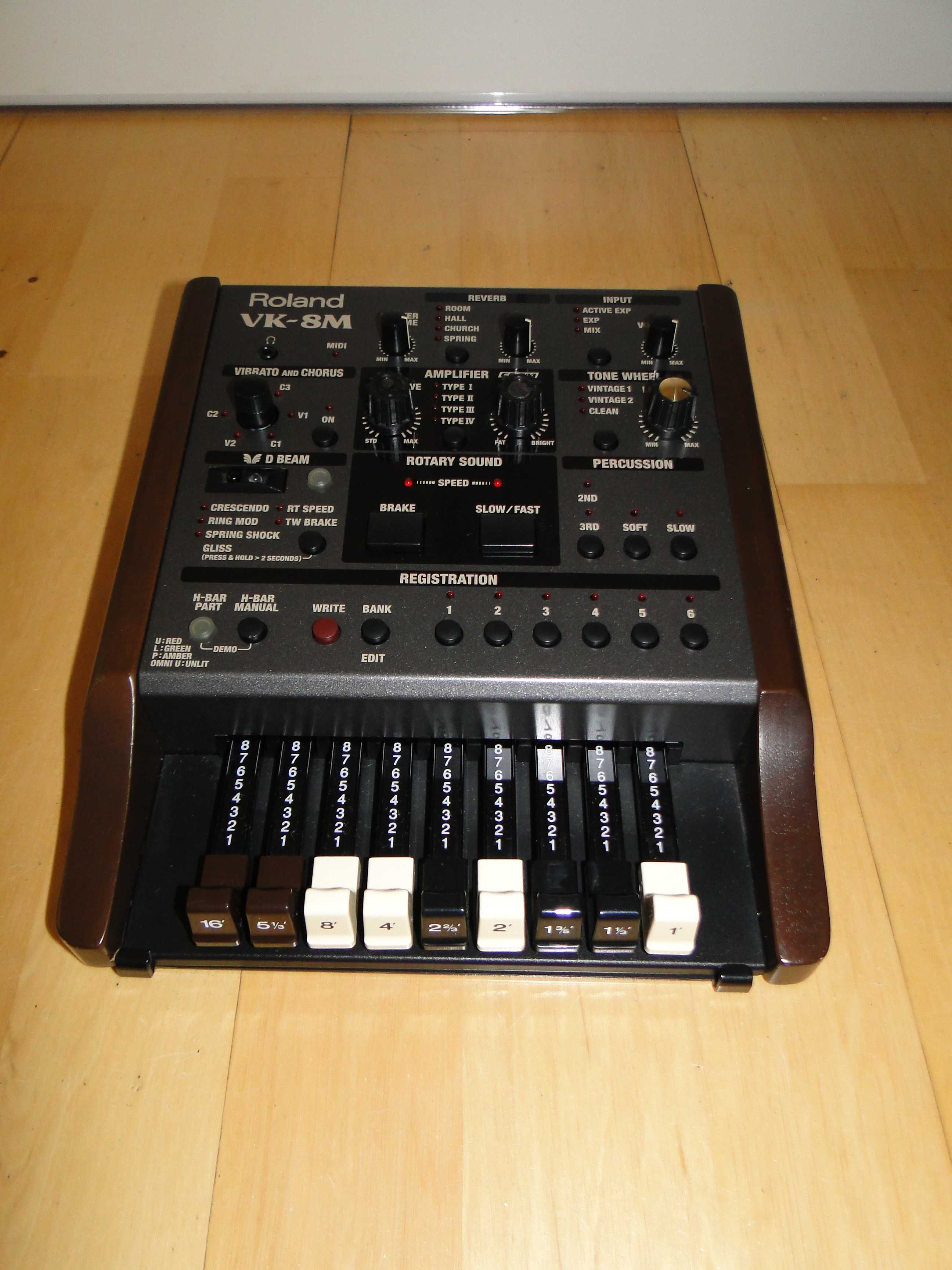Zawodowy Moduł Brzmieniowy Organowy Hammond ROLAND VK-8M.Ideał.Okazja