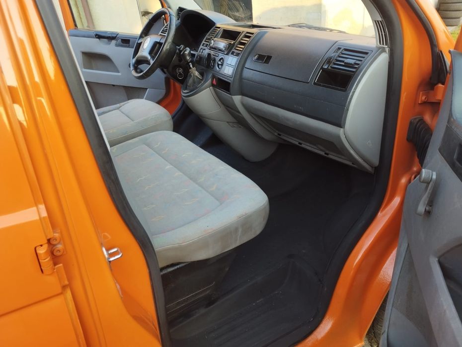 VW/T5/1.9/TDi/105KM/2005r/1Właś/DOKA/Dubel/Kabina/6.OSÓB/Klima/OKAZJA!