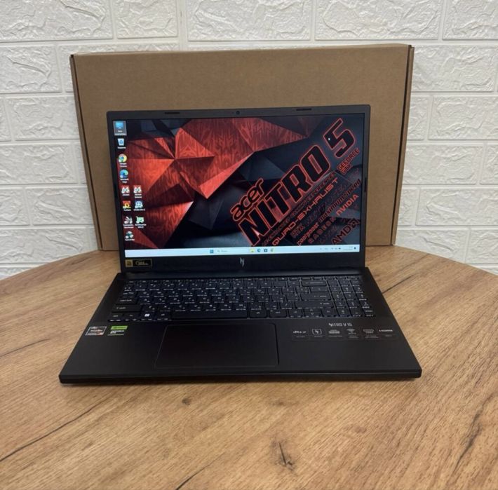 Ігровий ноутбук 2024 Acer Nitro Ryzen 5 7535HS/DDR5 32GB/RTX 3050 6GB