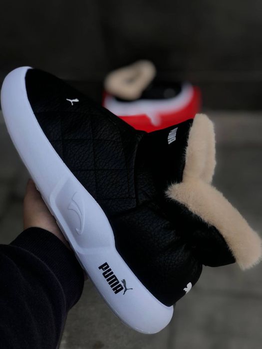 Дутики мужские Пума, Сапоги Puma, Зимние тапочки для улицы дома двора