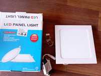 Panel LED podtynkowy 12W 17cm  kwadrat białe zimne 6500K