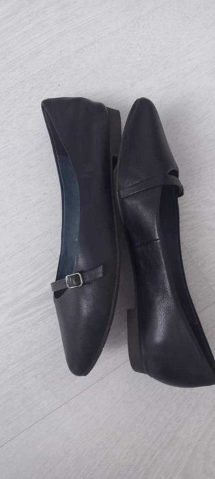 Tamaris / baleriny /buty / skóra natural. / 37