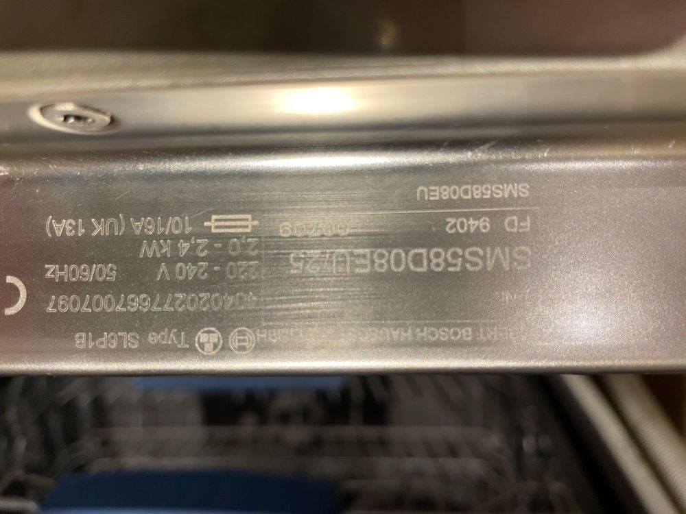 Zmywarka bosch sl6p1b