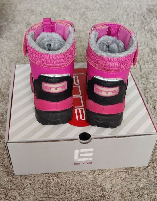 Зимові черевики для дівчинки Lenne