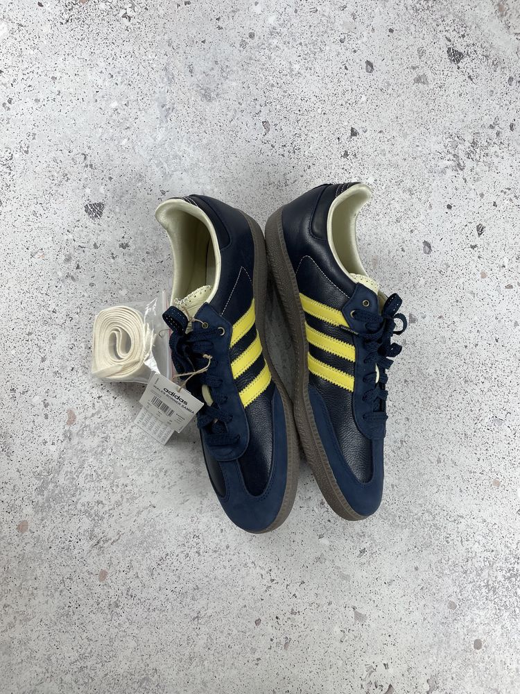 Adidas Samba x Wales Bonner Navy/Yellow кросовки Оригінал