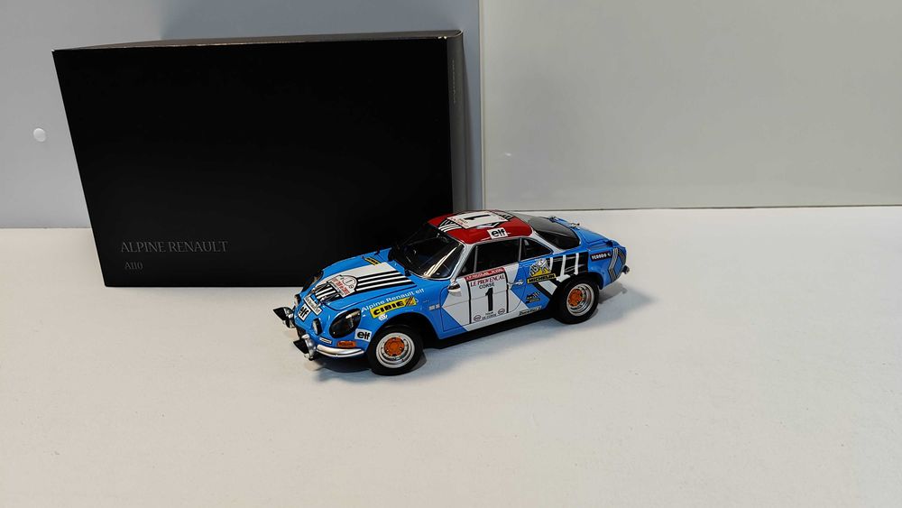Renault Alpine A110 ( 1600N ) Rally Tour de Corse 1973 #1 Kyosho  1/18