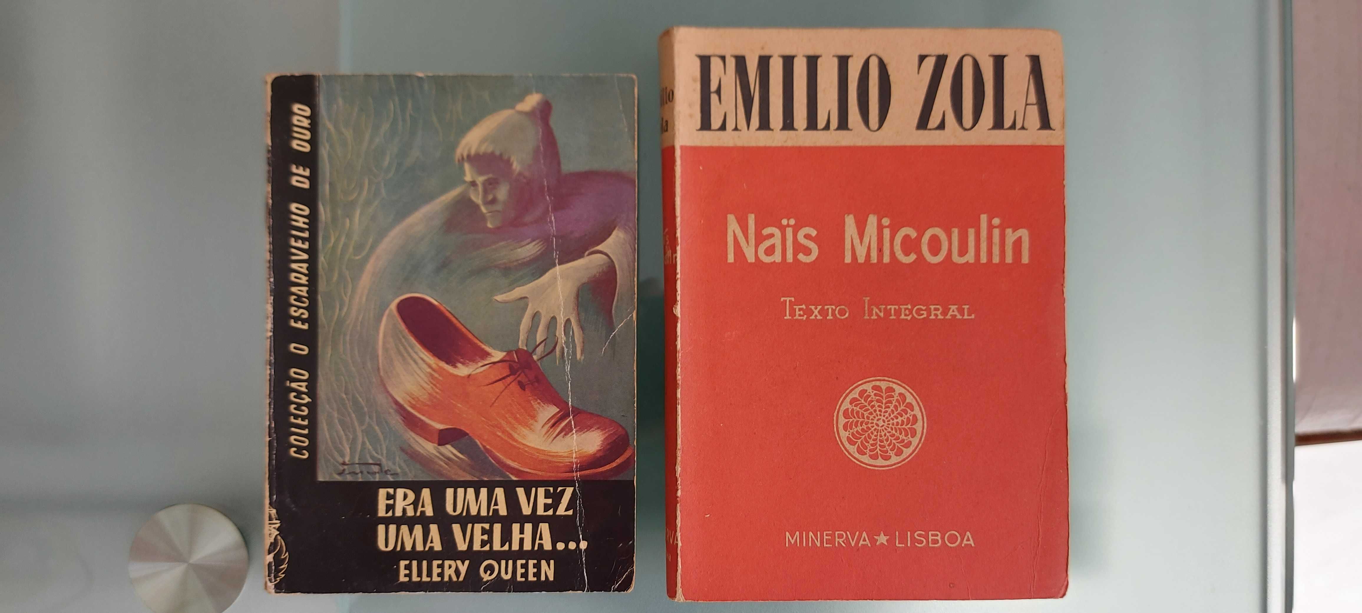 Livro de Emílio Zola e Era uma vez uma velha...