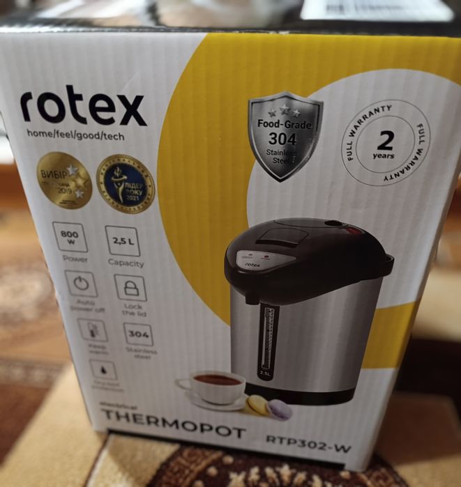 Термопот Rotex RTP-302w