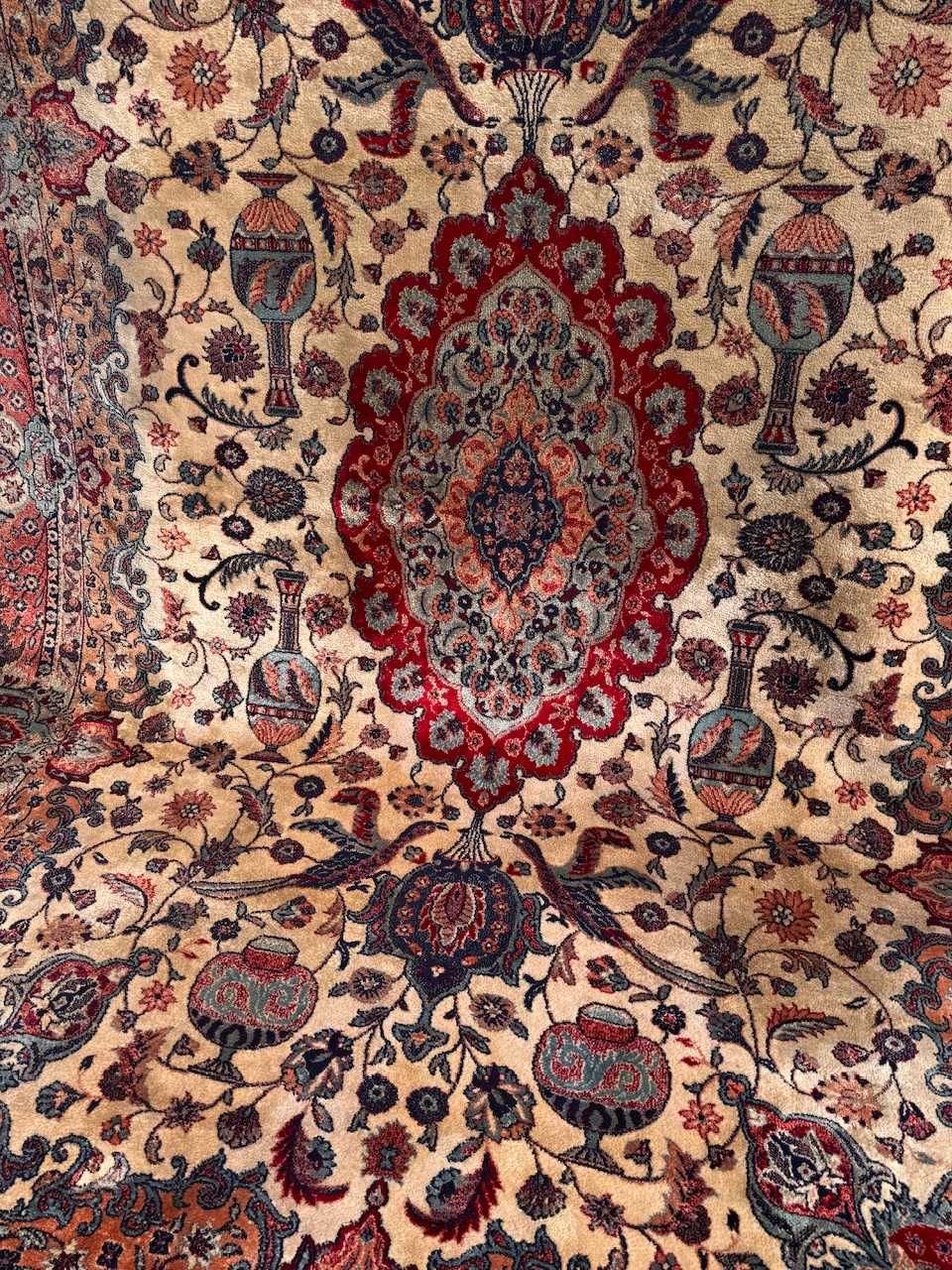 Dywan jedwabny wzór perski Goum Ghoum 335x235 galeria 7 tyś