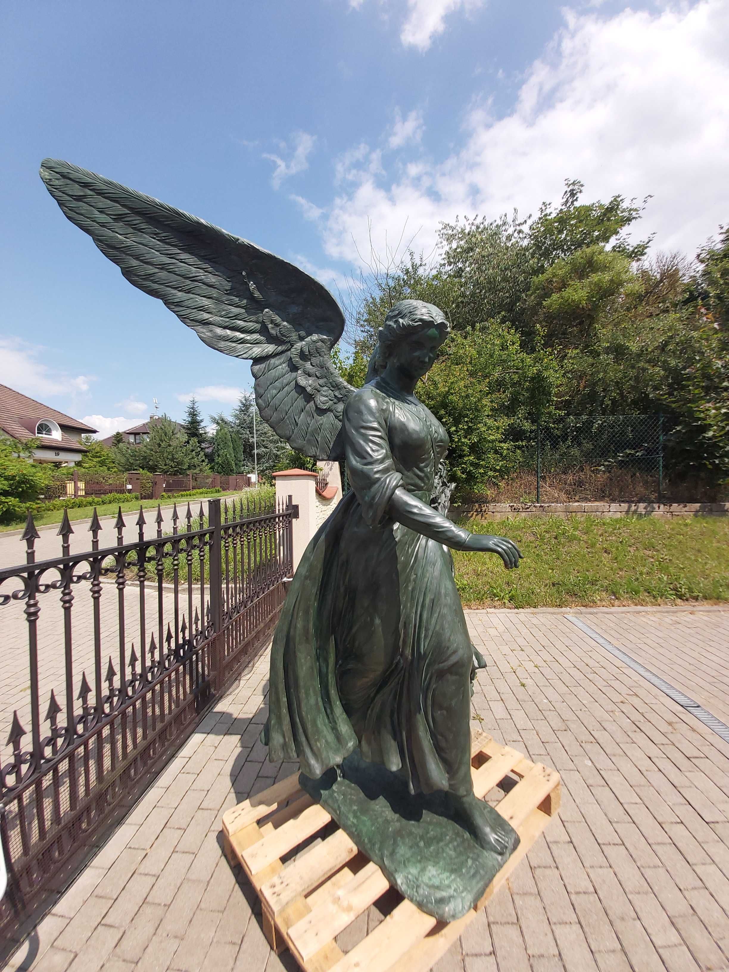 Anioł replika z Central Parku  H230cm rzeźba z Brązu