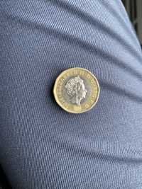 Moneta 1 funt  brytyjski  2016