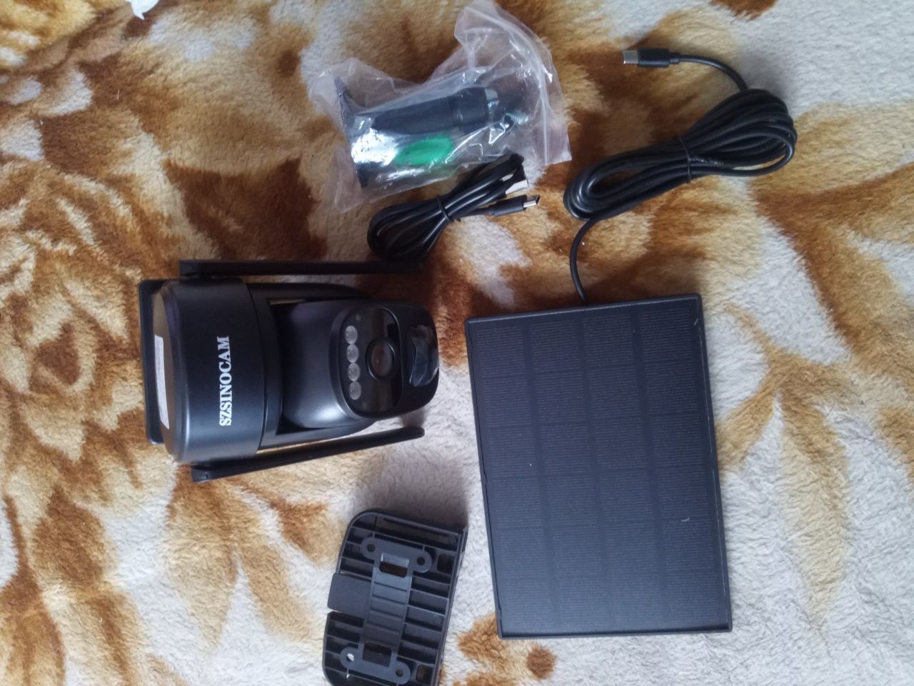 Nowa Kamera SZSINOCAM 4G LTE z Panelem Solarnym | Zewnętrzna | SIM + m