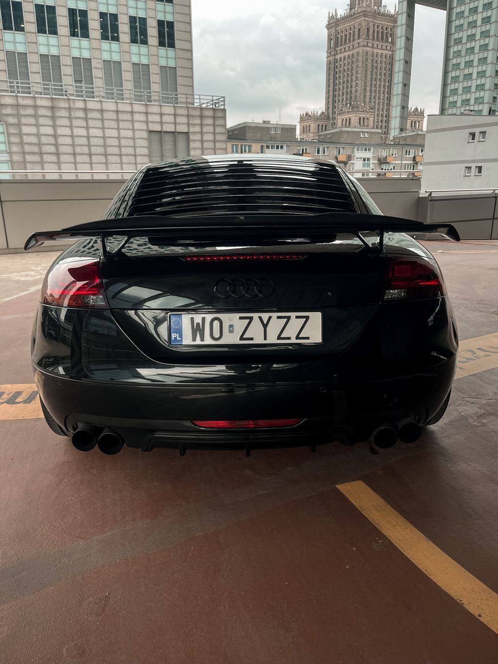 Audi TT Coupé BWA ALLBLACK projekt, orginał lakier, DSG automat, Maxton Design