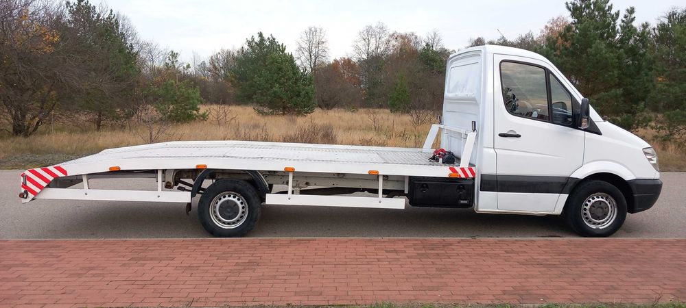 Autolaweta Sprinter 319 CDI V6 Klima Navi Ładny laweta Salon PL Max