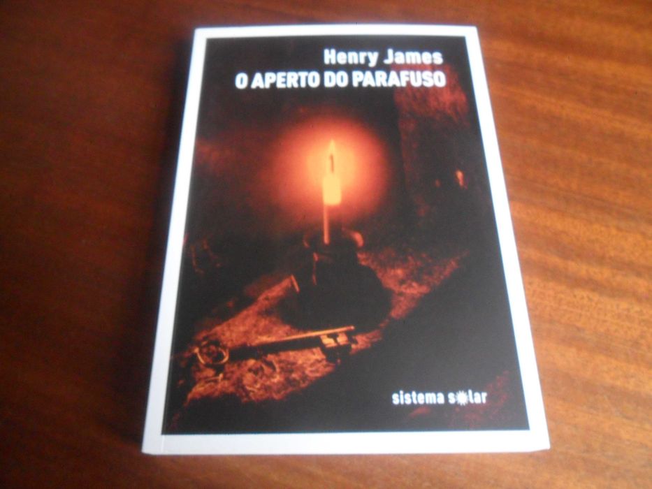 "O APERTO DO PARAFUSO" de Henry James - 1ª Edição de 2013