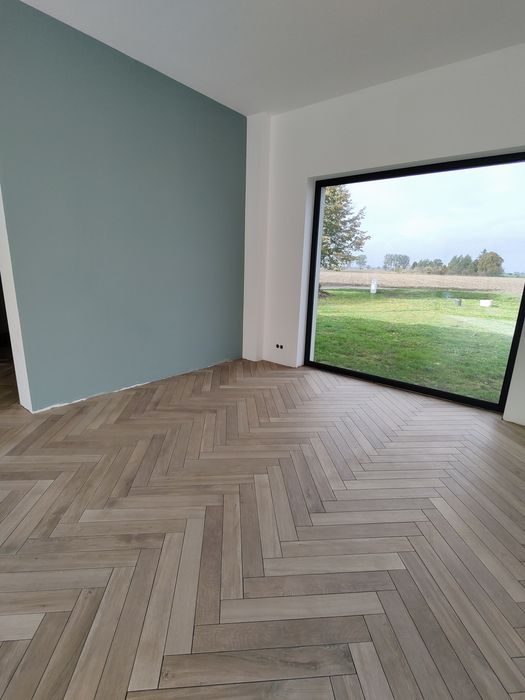 Płytki gres  marazzi treverkfusion neutral jodełka 10x70