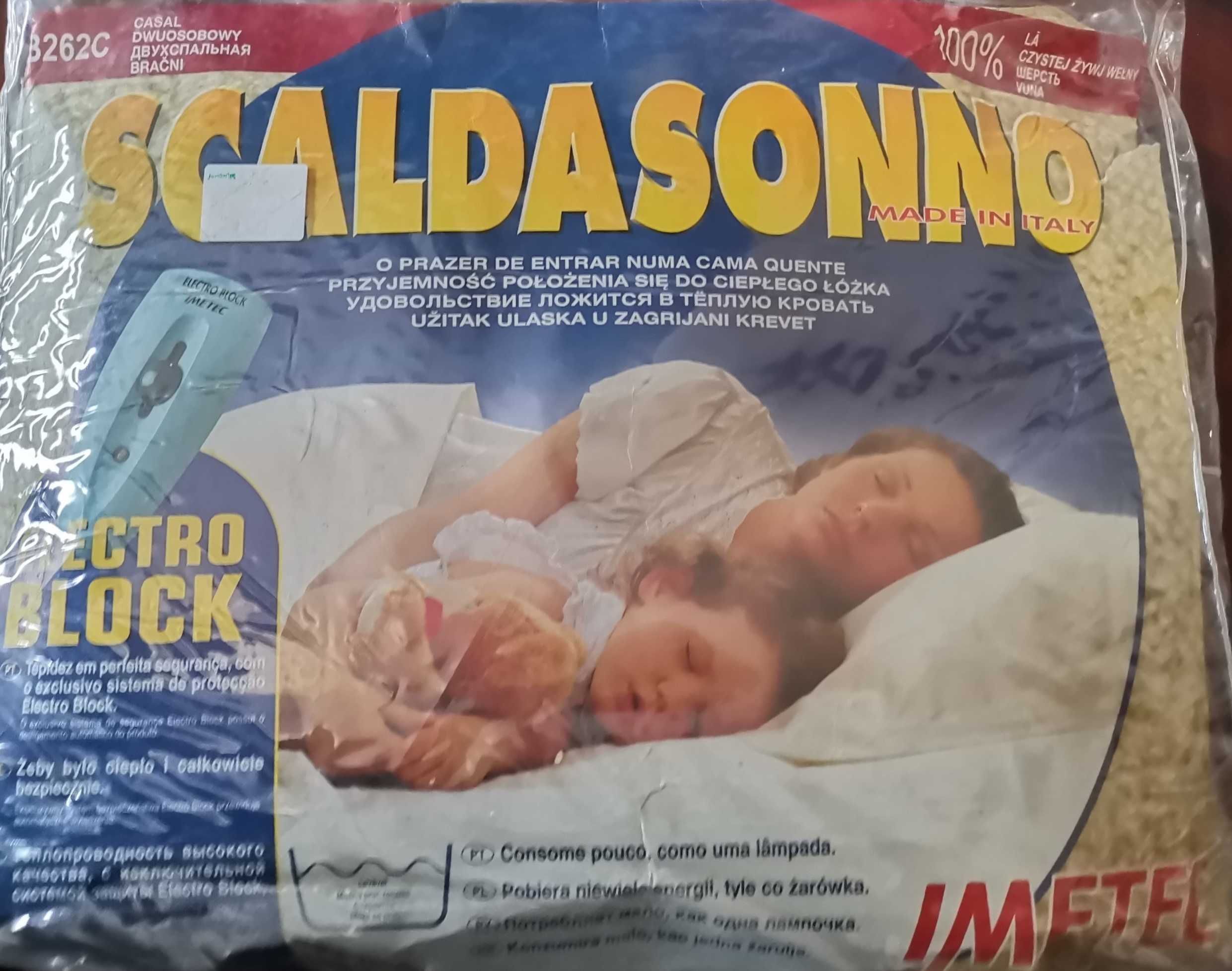Cobertura elétrica para cama, marca IMETEC, 150x140 cm