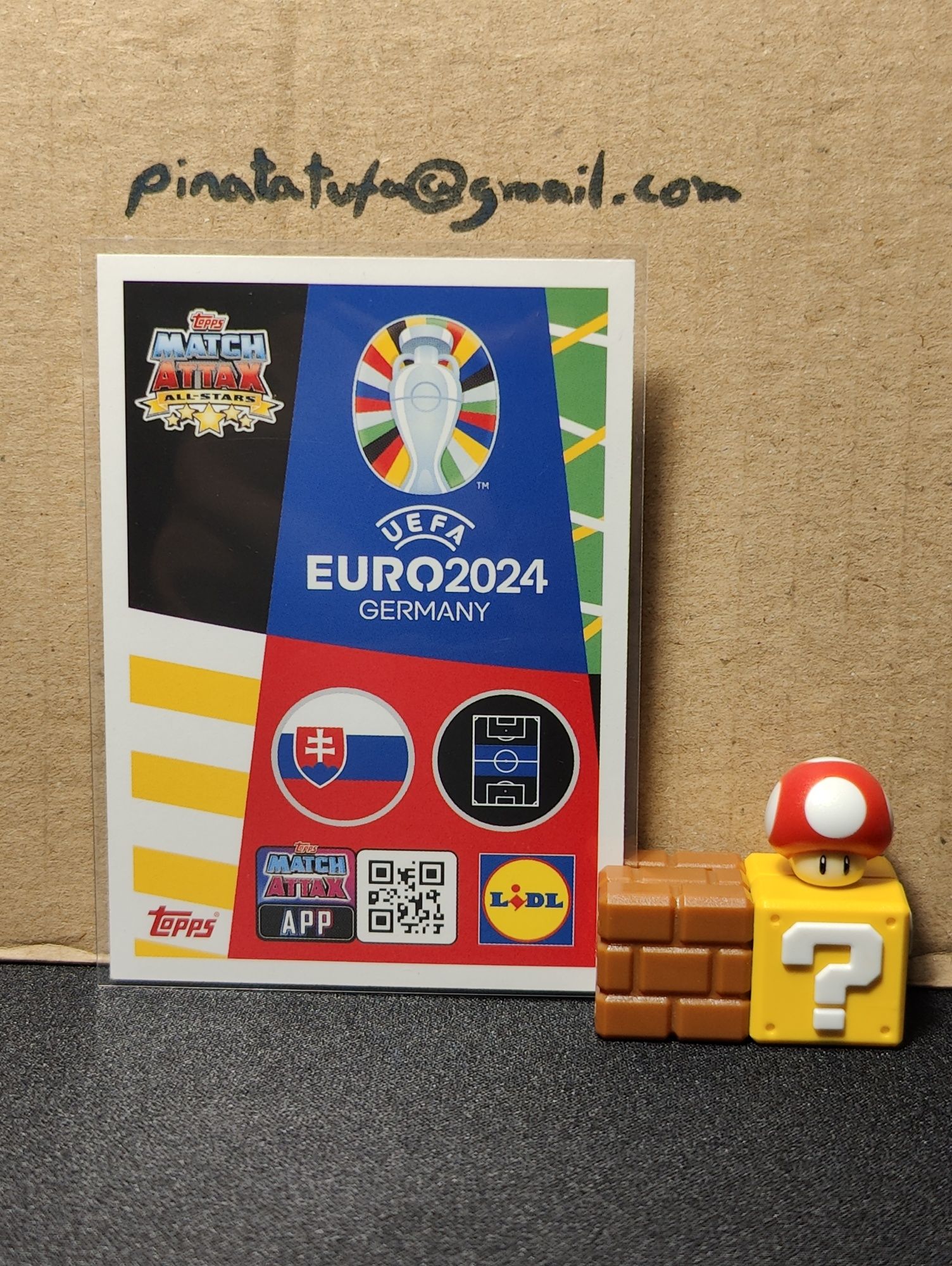 Carta Topps Juraj Kucka – Euro 2024 (Seleção da Eslováquia)