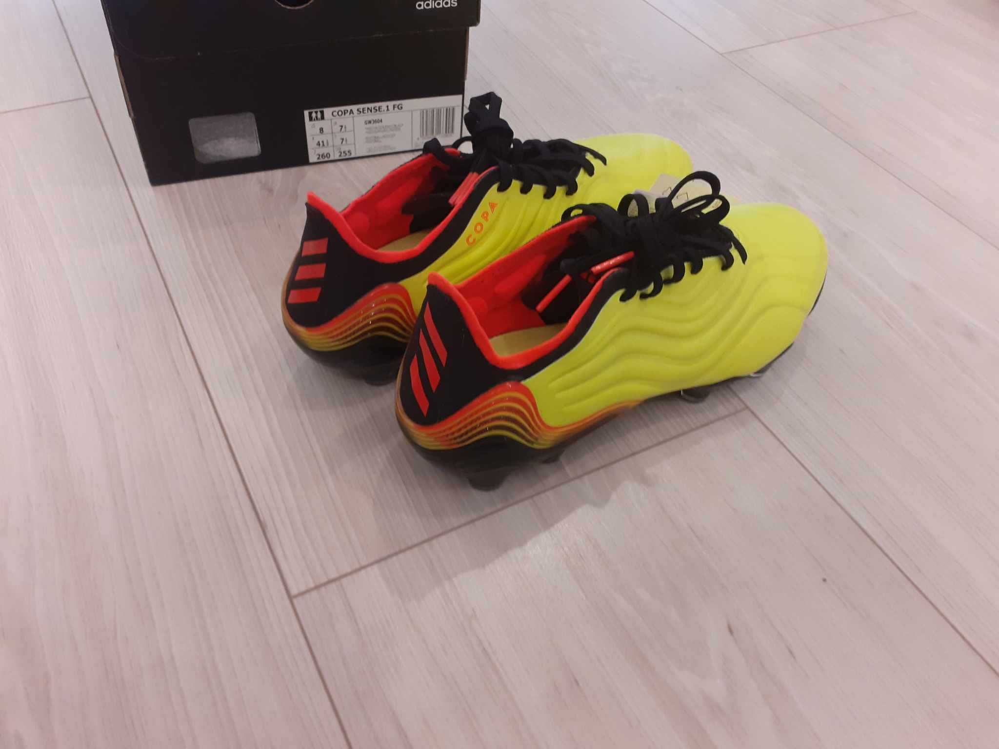 Profesjonalne buty piłkarskie korki adidas Copa Sense.1 FG r. 41 1/3