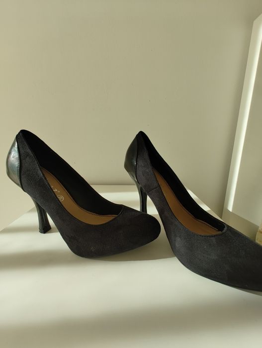 Sapato salto preto Marypaz