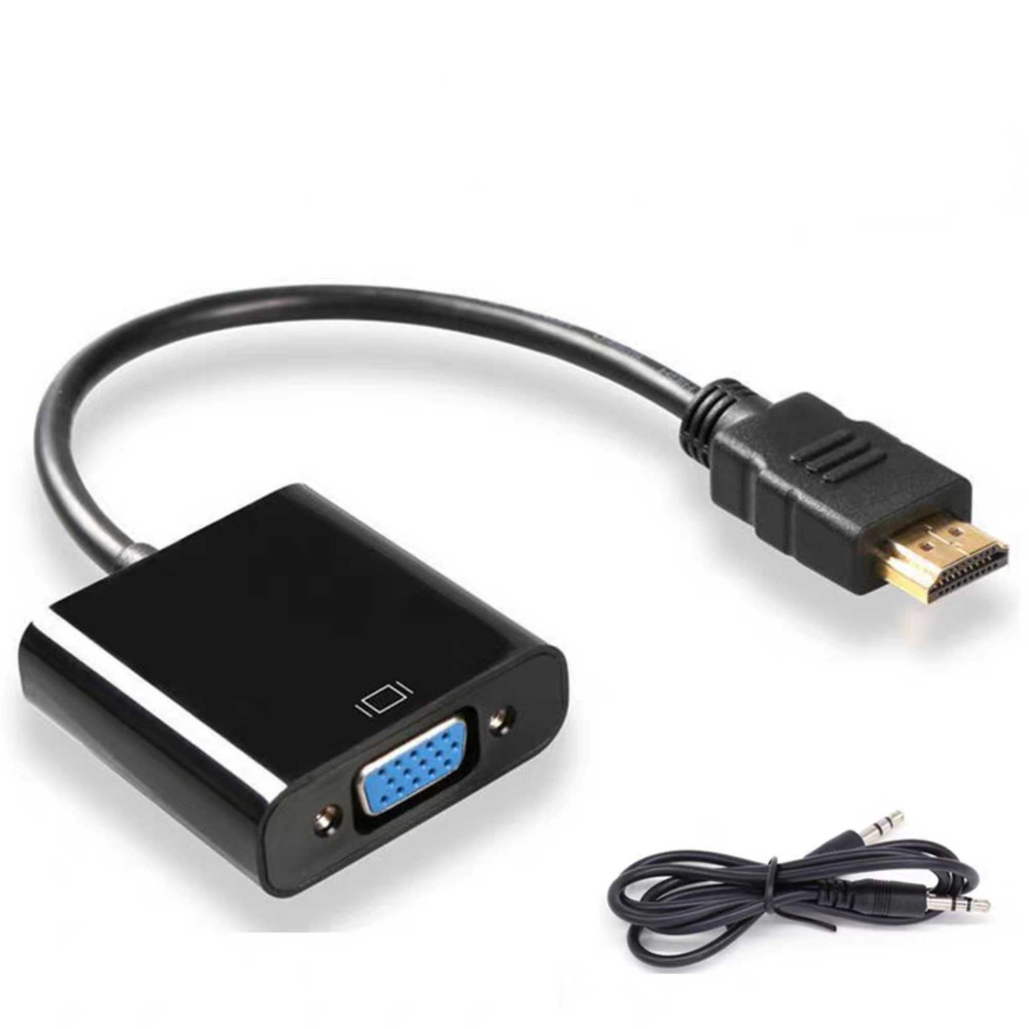 Конвертер HDMI на VGA audio 3.5