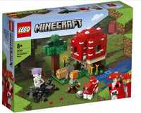 LEGO MINECRAFT 21179 Dom w grzybie klocki