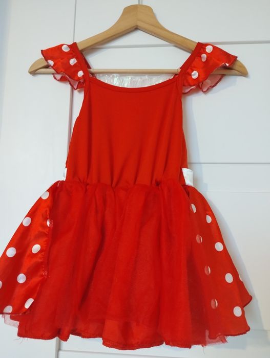 Sukienka przebranie Myszka Minnie bal karnawałowy