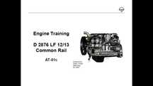 Silnik MAN D 2876 LF 12/13 Common Rail instrukcja napraw