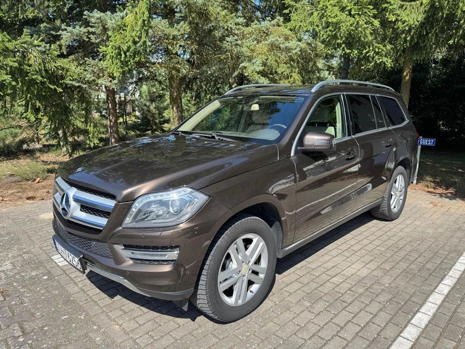 Mercedes-Benz GL Mercedes-Benz GL 350 BlueTec 4MATIC X166, 2013, brązowy