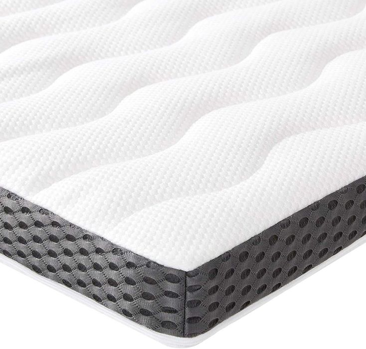 Colchão Topper de Espuma de Memória Amazon Basics – 160x200cm