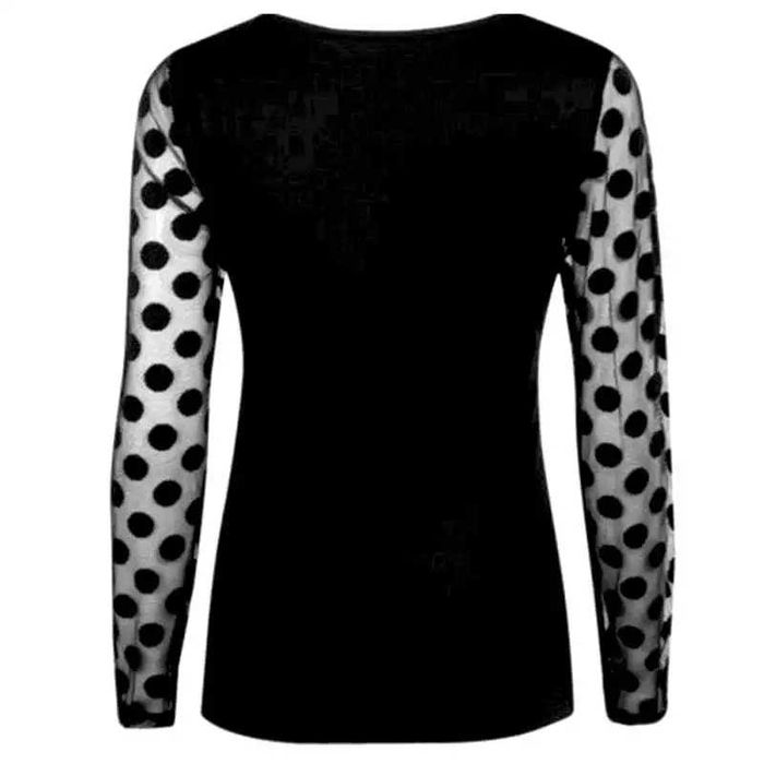 Top preto "ponto cheio" - novo!