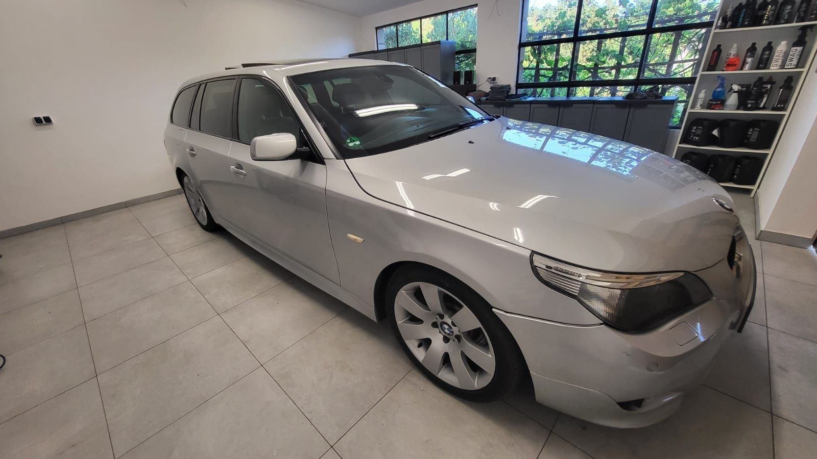 Bmw e61 org. Mpak 545i V8 wentylowane komforty, Harman Kardon